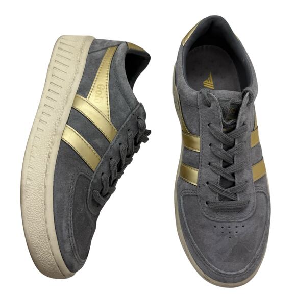 Gola Grandslam Pearl Suede Sneakers size 6 - Picture 1 of 8